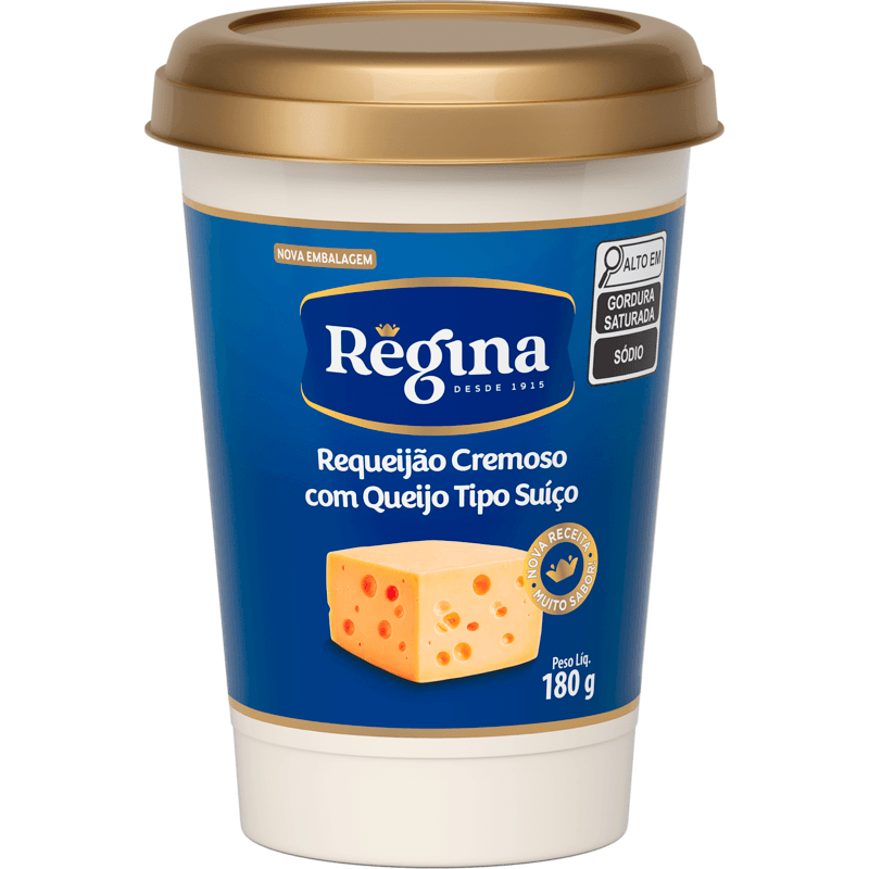 Requeijão Cremoso Regina Suíço 180g